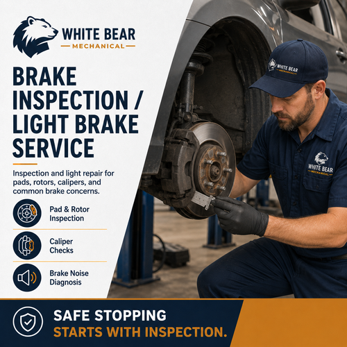 Brake Inspection / Light Brake Service